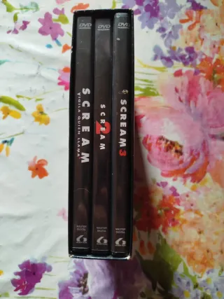 Trilogía Scream DVD (1, 2 y 3)