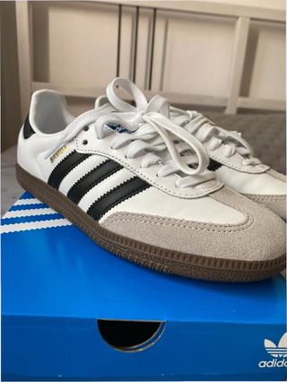 Adidas Samba OG Talla 41 Blancas Negras