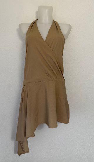 Vestido Zara Marrón Talla S