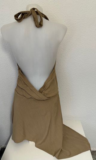 Vestido Zara Marrón Talla S