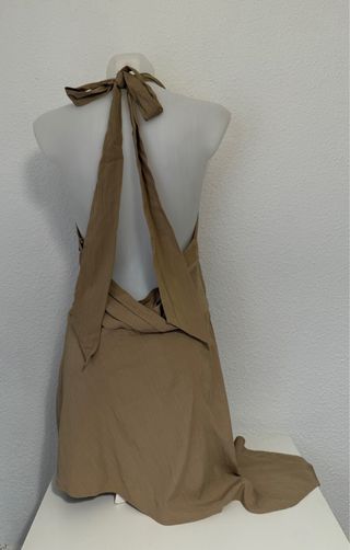 Vestido Zara Marrón Talla S