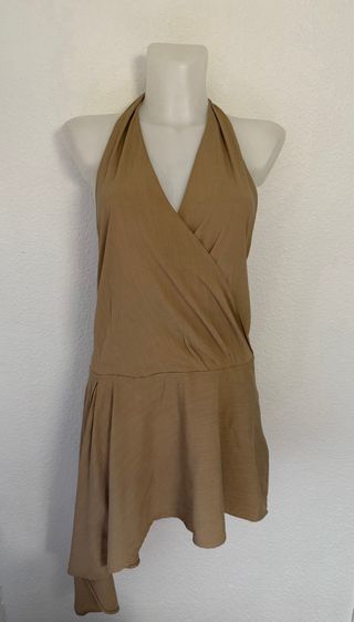 Vestido Zara Marrón Talla S