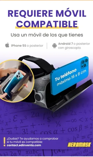 Gafas VR Heromask Matemáticas