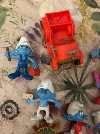 Stock Puffi Smurf - Set di 9 pezzi