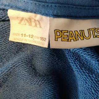 Sudadera con capucha azul y gris