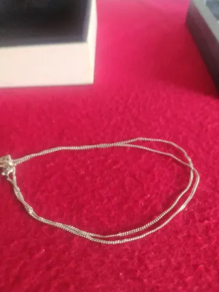 Collana Argento e Ambra Rettangolare