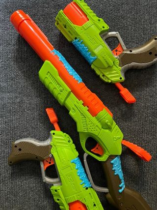 Pistola de Juguete Eliminator Naranja y Verde