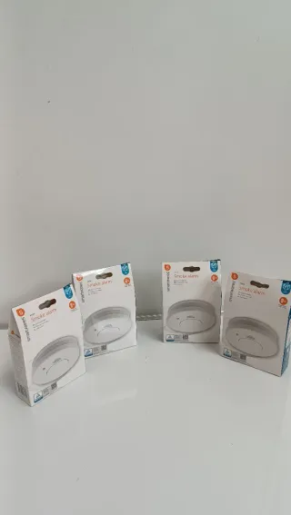 4 Detectores de Humo Smartwares G2Y1672