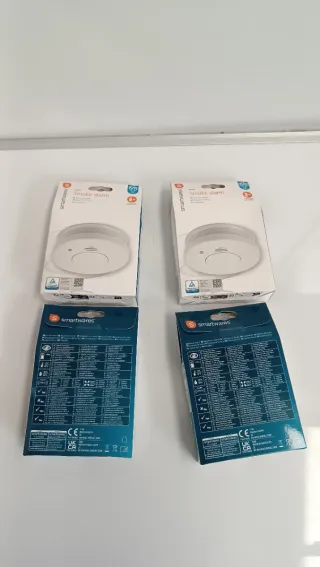 4 Detectores de Humo Smartwares G2Y1672