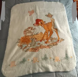 2 Mantas Cuna Disney y Nenuco