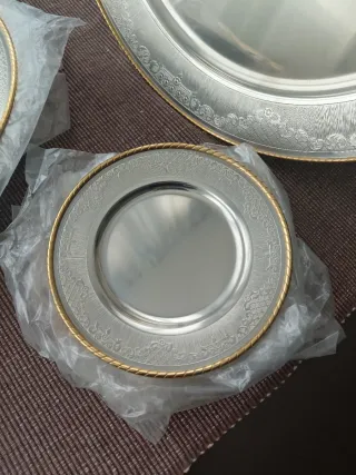 Bajoplatos Iber Acero Inoxidable