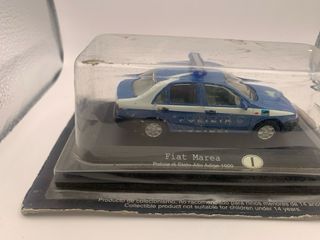 Modellino Fiat Marea Polizia 1999