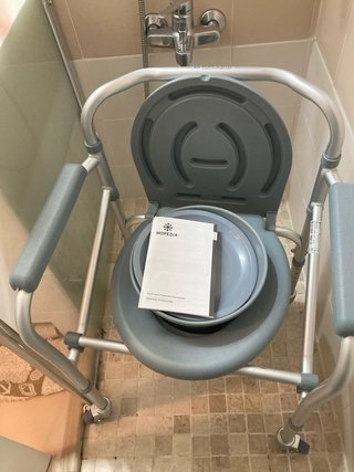 Silla de ruedas para ducha 4 funciones
