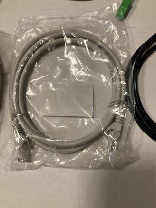 Lote Cables Fibra Óptica y ADSL