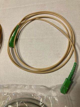 Lote Cables Fibra Óptica y ADSL