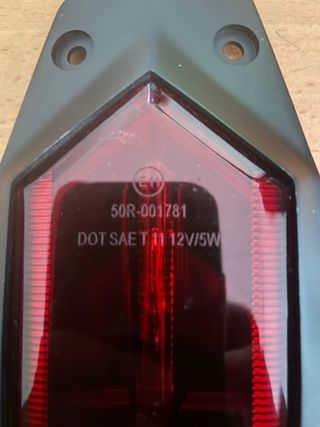 Piloto LED Moto Enduro/Custom Homologado