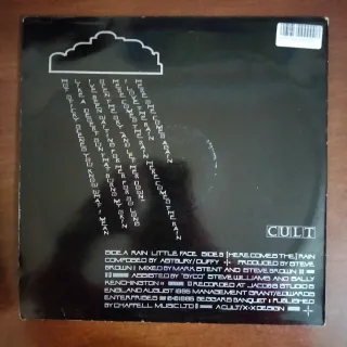 1985 UK GOTH ROCK The Cult Rain Vinilo importacion
