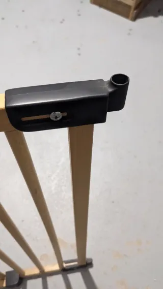 Barandilla seguridad niños madera