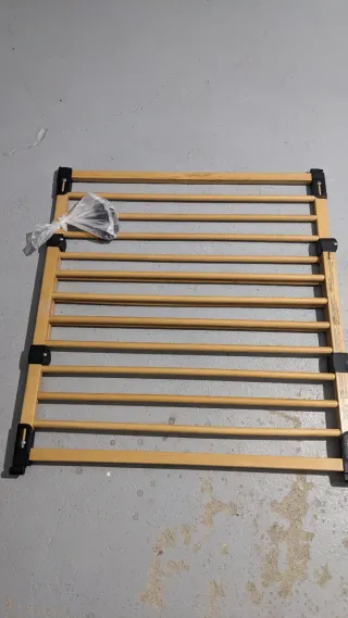 Barandilla seguridad niños madera