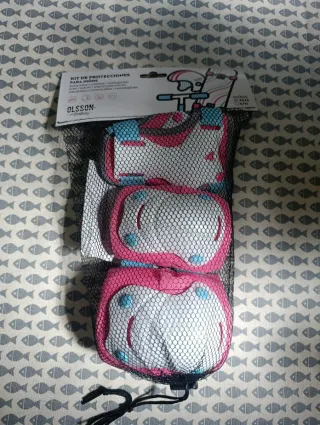 Kit Protecciones Patinaje Infantil Niños