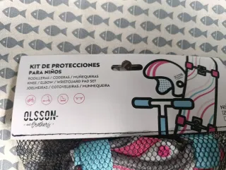 Kit Protecciones Patinaje Infantil Niños