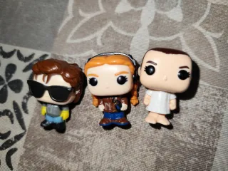 Pack 3 Mini Funkos Stranger Things