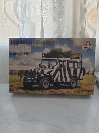 Maqueta Toyota Land Cruiser Safari Italeri 1:24