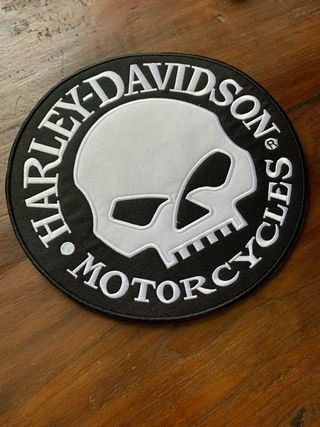 Toppa Patch Harley Davidson Teschio