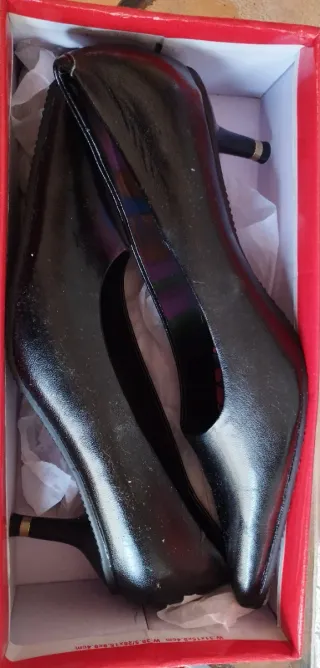 Zapatos de tacón negros