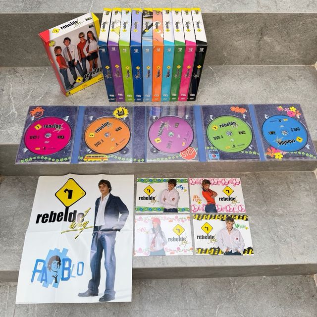 Rebelde Way - Temporadas Completas DVD