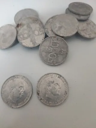 Lote 19 Monedas Franco 1966