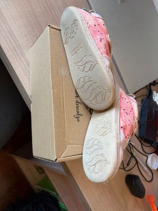 Zapatillas niña rosa barefoot mini shuu talla 26