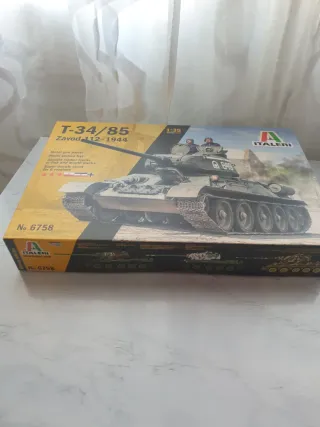 Maqueta T-34/85 Zavod 112-1944 Italeri 1:35