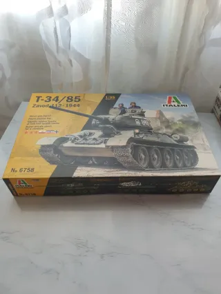 Maqueta T-34/85 Zavod 112-1944 Italeri 1:35