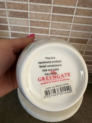 Tazze Greengate floreali in porcellana