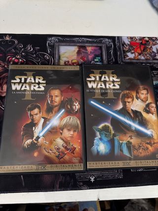 Star Wars DVDs: Episodios I,II, III y IV