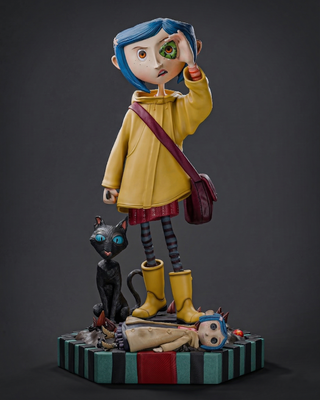 Coraline - Figura de Resina