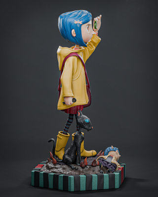 Coraline - Figura de Resina