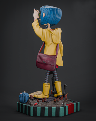 Coraline - Figura de Resina