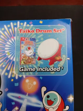 Juego Nintendo Switch Taiko no Tatsujin abierto