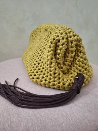 Borsa uncinetto fatta a mano