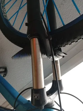 Bici MTB azul para niños 10-12 años