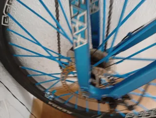 Bici MTB azul para niños 10-12 años