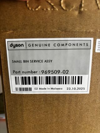 Cubo aspiradora Dyson pequeño Original Dyson