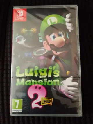 PRECINTADO Luigi's Mansion 2 HD Nintendo Switch