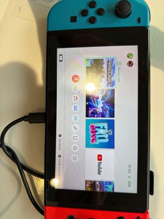 Nintendo Switch Azul/Rojo + Juegos