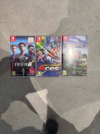 Nintendo Switch Azul/Rojo + Juegos