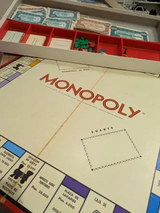 Juego de Mesa Monopoly Juguetes Borras