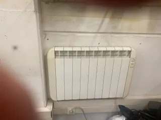 Radiador Eléctrico Blanco