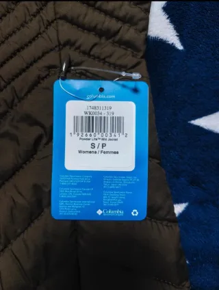 Chaqueta larga acolchada Columbia mujer